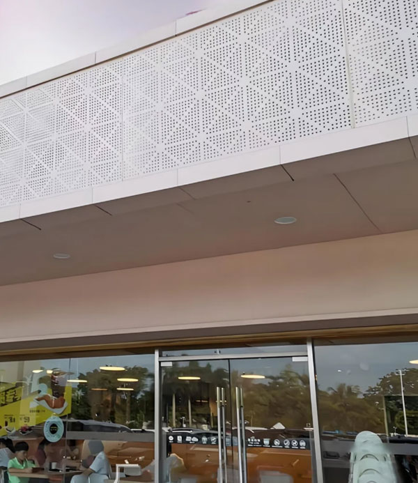 西安冲孔铝单板